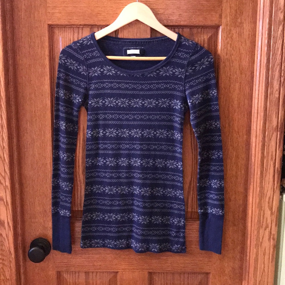 Aerie Long Sleeve Thermal Tee